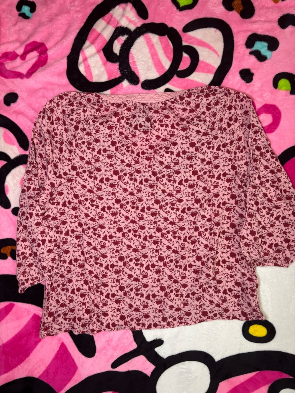 LUCKY BRAND Bohemian Floral Blouse - Picture 6 of 6